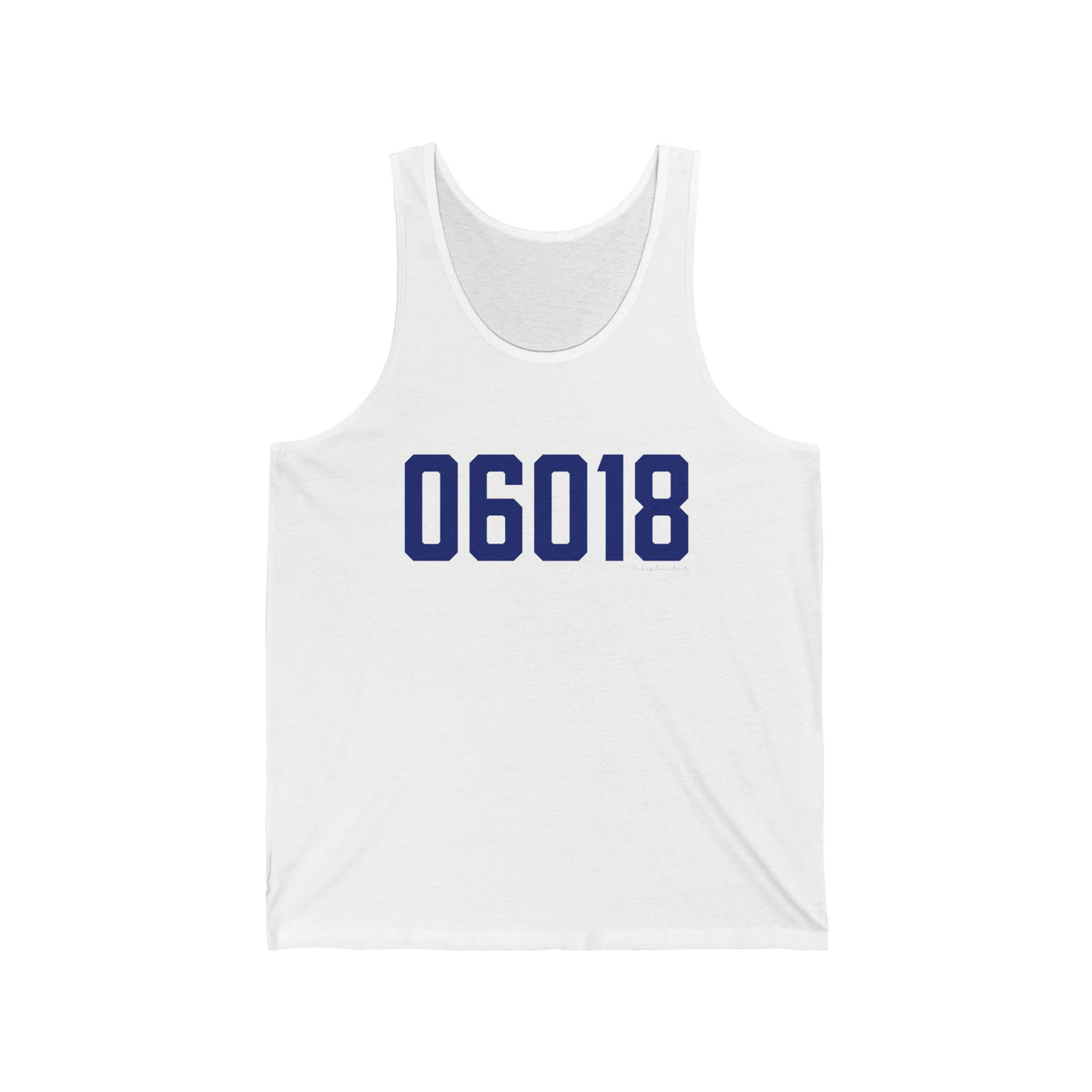 06018 North Canaan Connecticut Zip Code Unisex Jersey Tank Top
