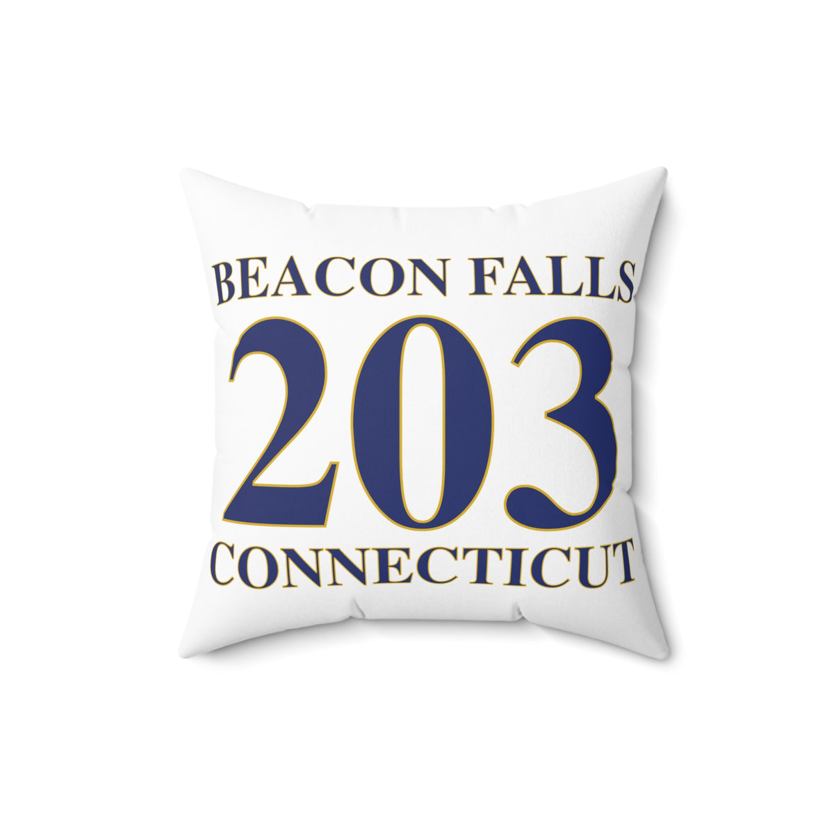 Beacon Falls 203 Connecticut Polyester Square Pillow