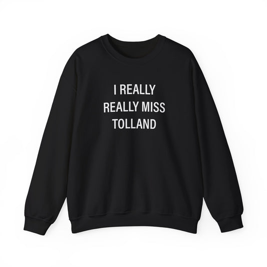I Really Really Miss Tolland Unisex Heavy Blend™ Crewneck Sweatshirt