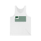 Washington Connecticut St. Patrick’s Day Flag Unisex Jersey Tank Top