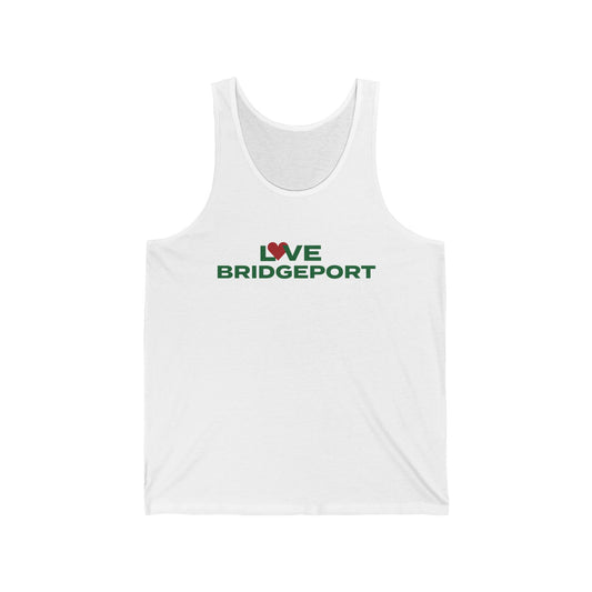 Love Bridgeport Unisex Jersey Tank Top