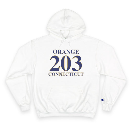 Orange 203 Connecticut Champion Hoodie