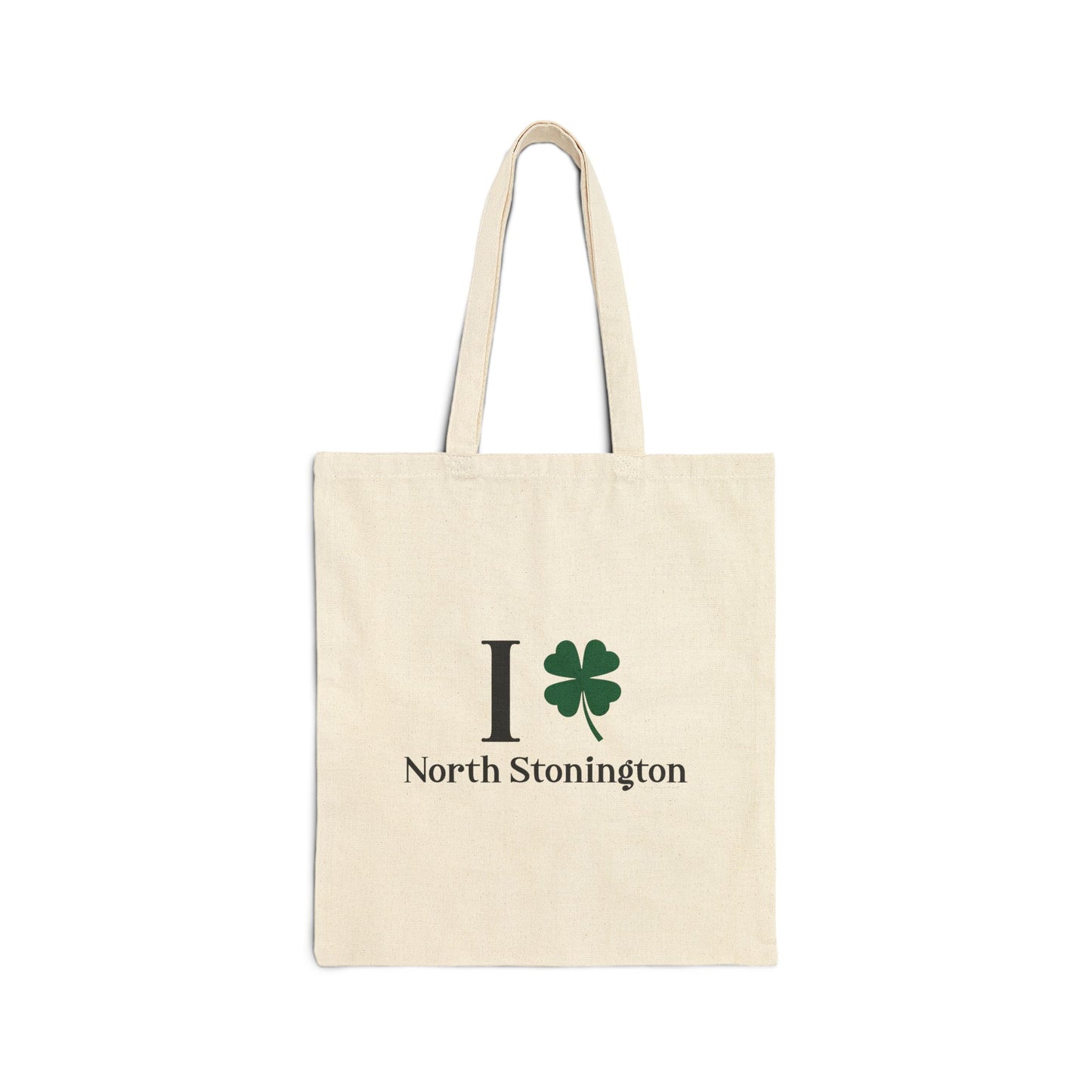 I Clover North Stonington Cotton Canvas Tote Bag