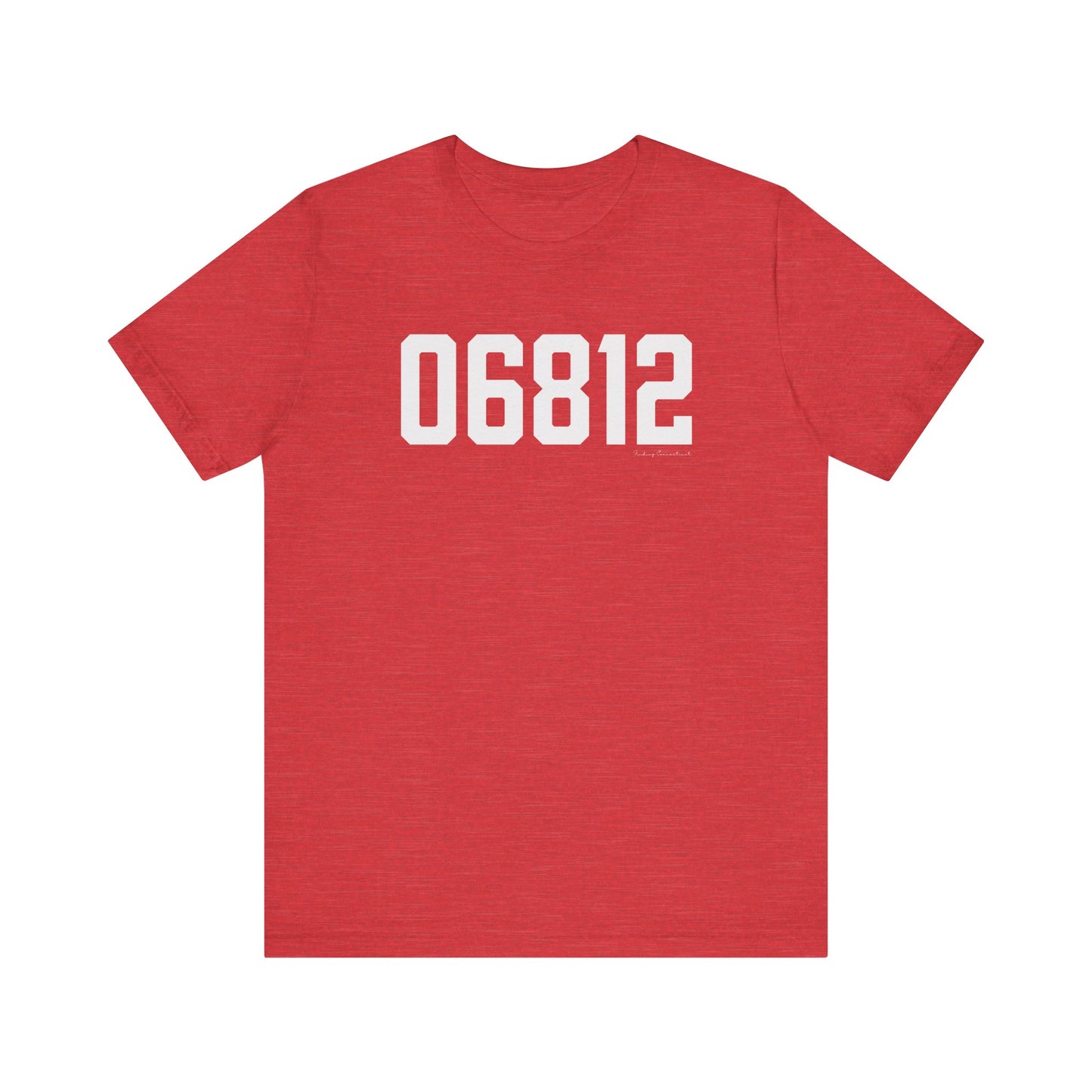 06812 New Fairfield CT Zip Code Unisex Jersey Short Sleeve T-Shirt