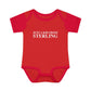 Just a kid from Sterling Infant Baby Rib Bodysuit