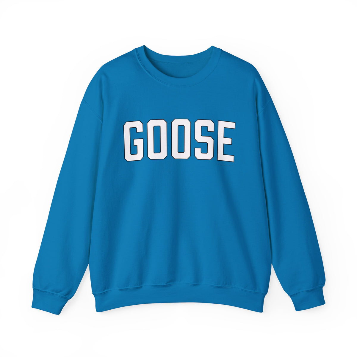 Goose Zip Code White & Black Unisex Heavy Blend™ Crewneck Sweatshirt
