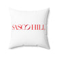 41 Tilt Sasco Hill Spun Polyester Square Pillow