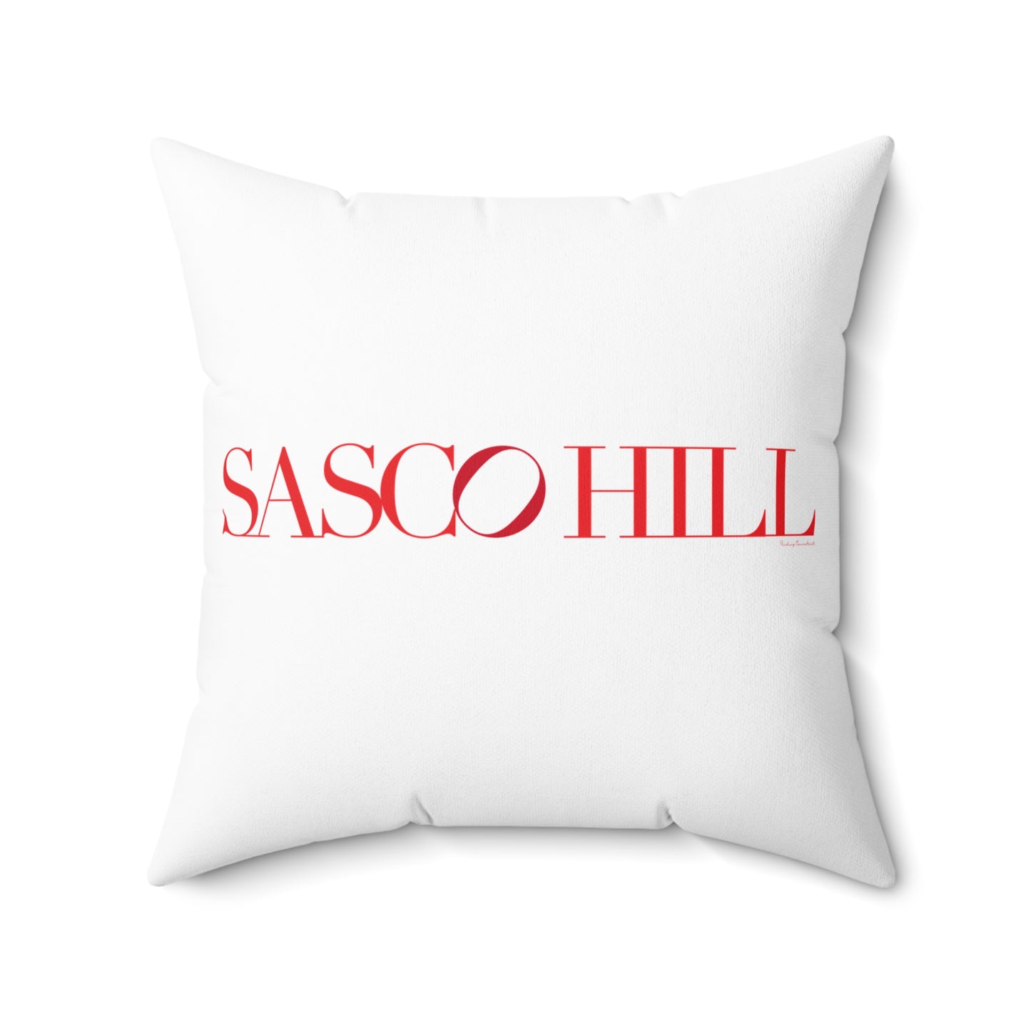 41 Tilt Sasco Hill Spun Polyester Square Pillow