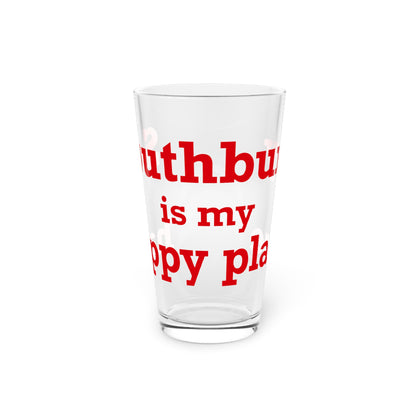 Southbury is My Happy Place  Pint Glass, 16oz