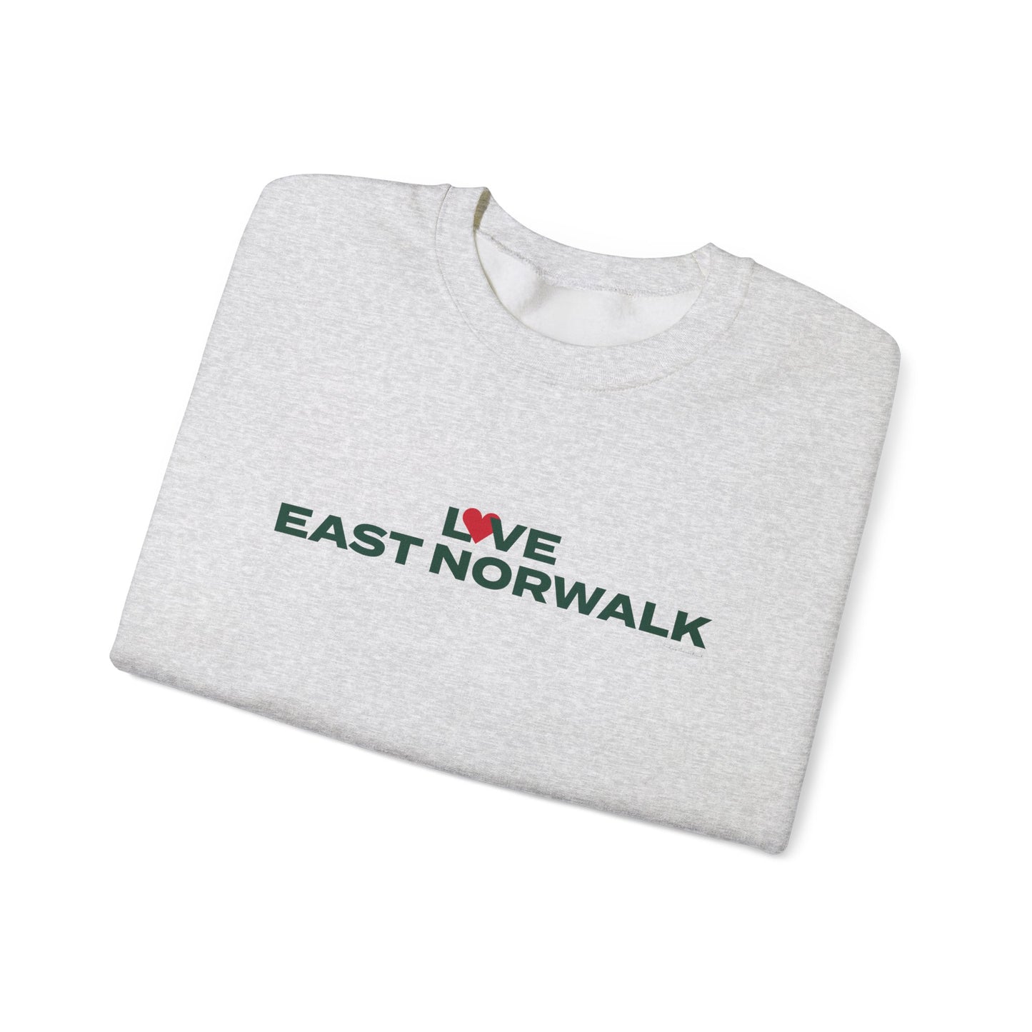 Love East Norwalk Unisex Heavy Blend™ Crewneck Sweatshirt