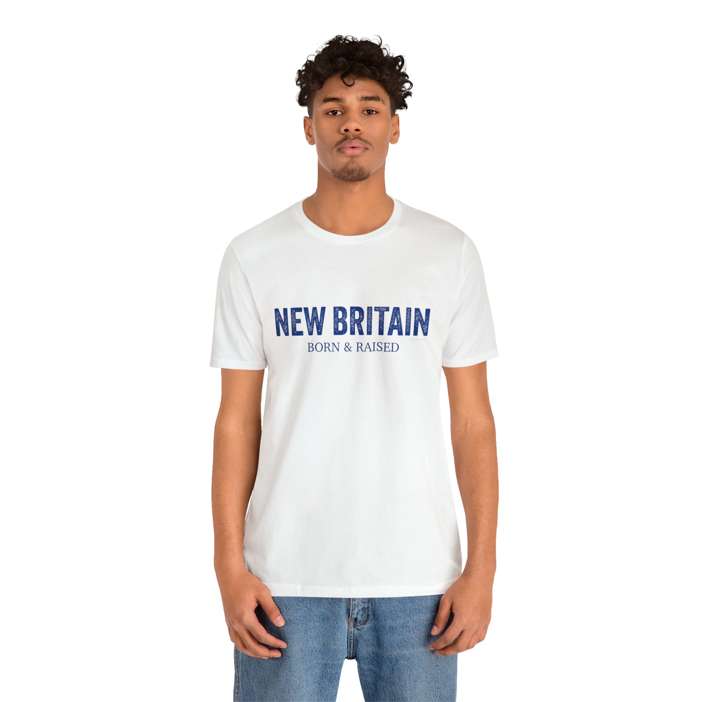 New Britain Born & Raised Unisex Jersey Short Sleeve Tee