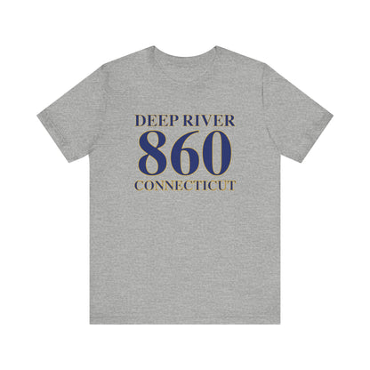 Deep River 860 Connecticut Unisex Jersey Short Sleeve Tee