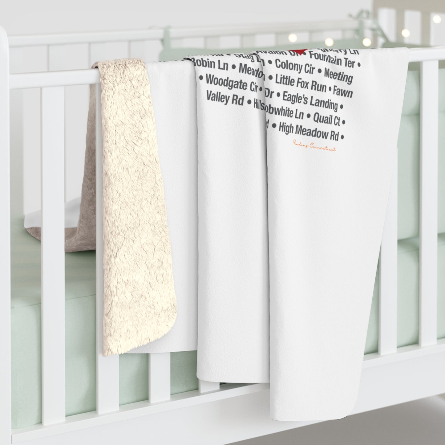 Shelton Love Sherpa Fleece Blanket