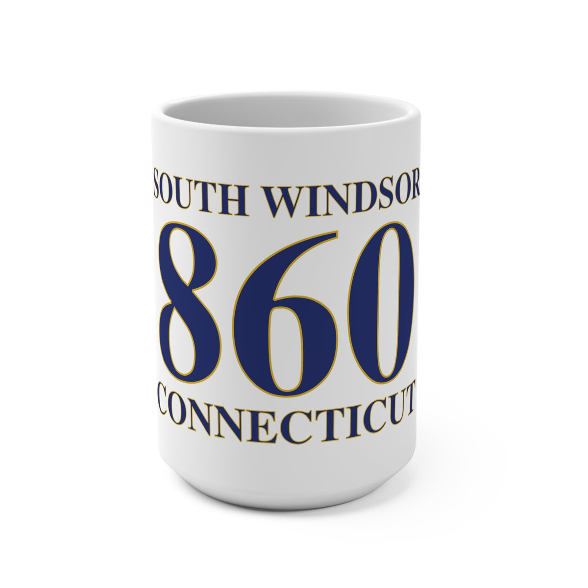 South Windsor 860 Connecticut Mug 15oz