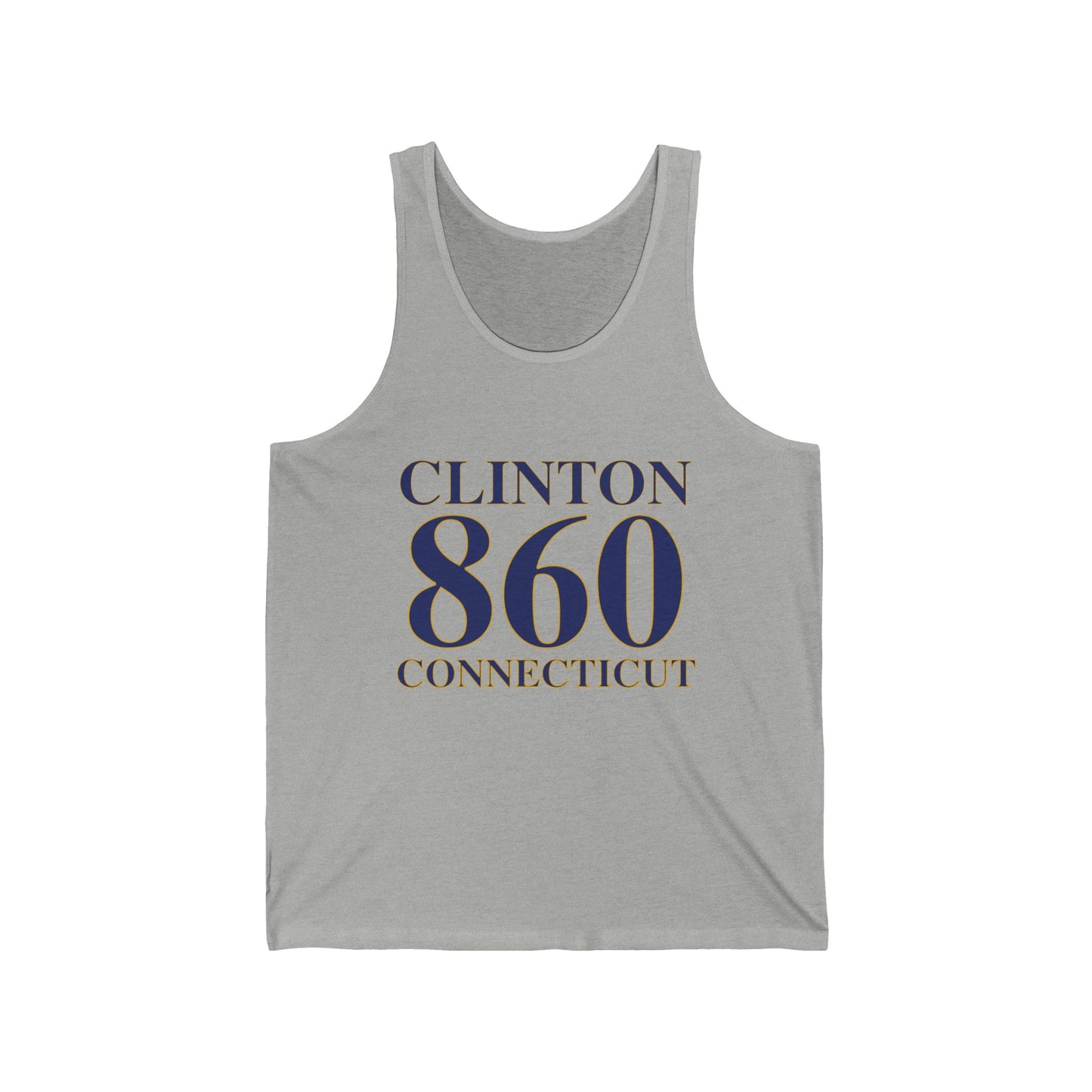 Clinton 860 Connecticut Unisex Jersey Tank