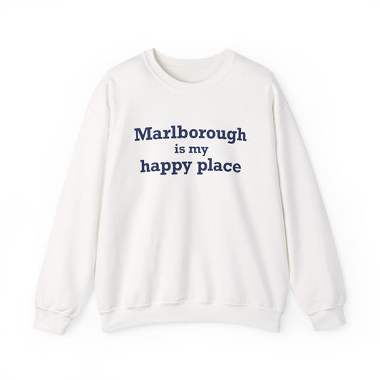 Marlborough is My Happy Place  Heavy Blend™ Crewneck Sweatshirt