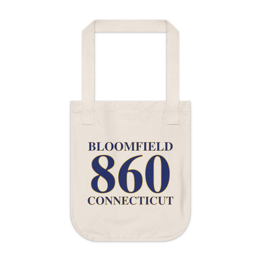 Bloomfield 860 Connecticut Organic Canvas Tote Bag