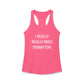I Really Really Miss Rowayton Women's Ideal Racerback Tank Top