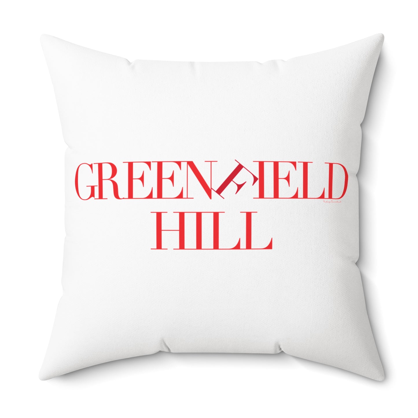41 Tilt Greenfield Hill Spun Polyester Square Pillow