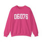 06076 Union CT Zip Code Unisex Heavy Blend™ Crewneck Sweatshirt