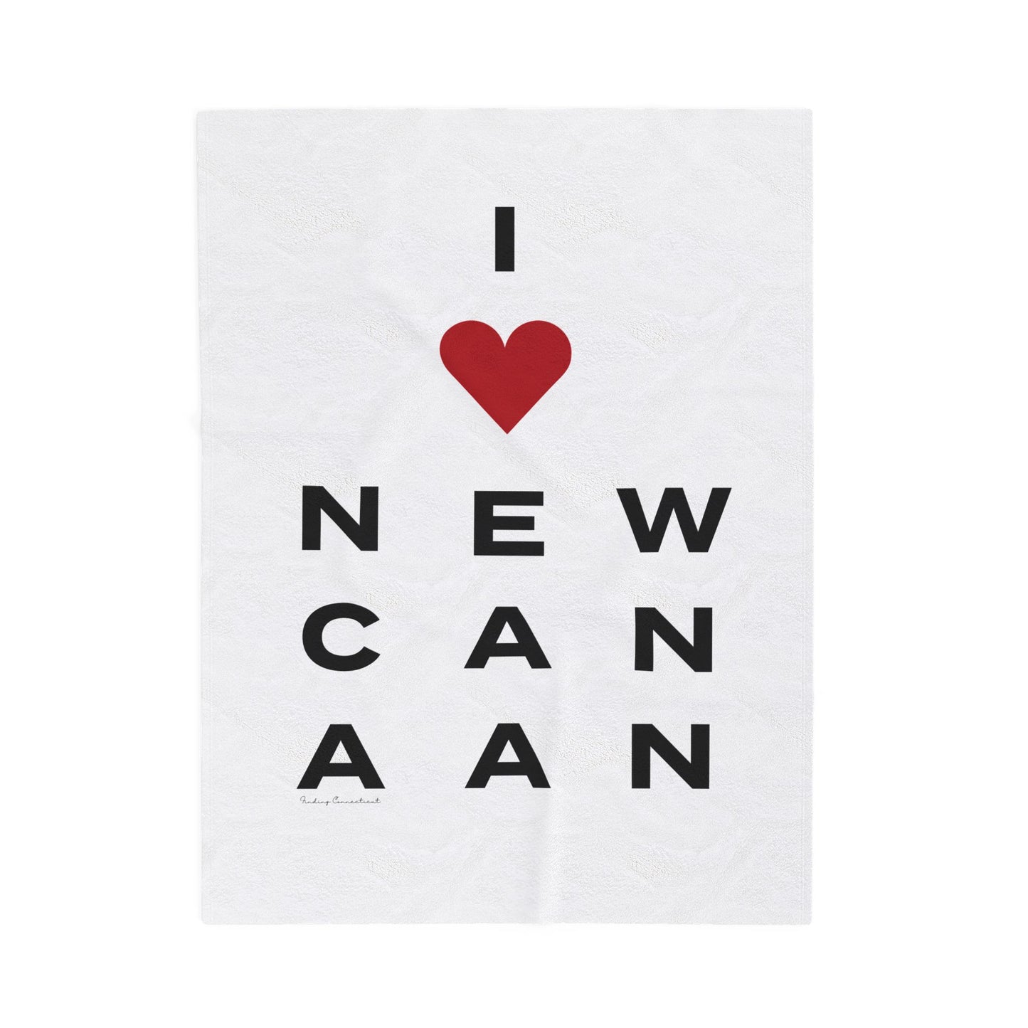 New Canaan Vision Velveteen Plush Blanket