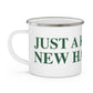 Just a kid from New Hartford Enamel Camping Mug