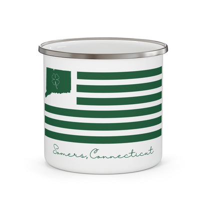 Somers St. Patrick’s Day Flag Enamel Camping Mug