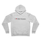 I Heart New Canaan. Unisex Sponge Fleece Pullover Hoodie
