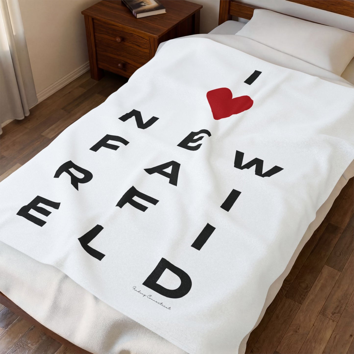 New Fairfield Vision Velveteen Plush Blanket