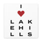 Lake Hills Vision Matte Canvas, Stretched, 1.25"