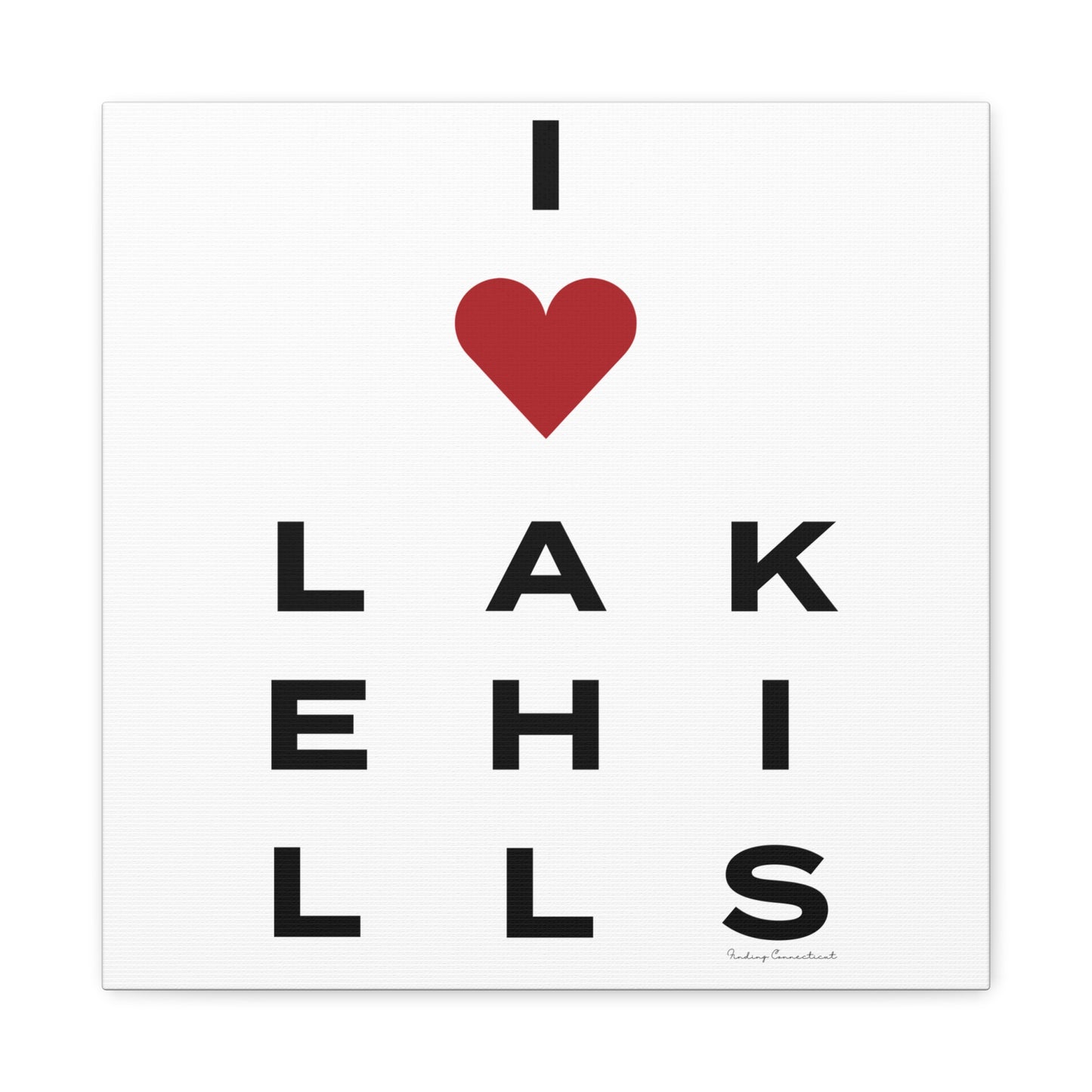 Lake Hills Vision Matte Canvas, Stretched, 1.25"