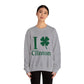 I Clover Clinton Unisex Heavy Blend™ Crewneck Sweatshirt