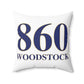 860 Woodstock Spun Polyester Square Pillow