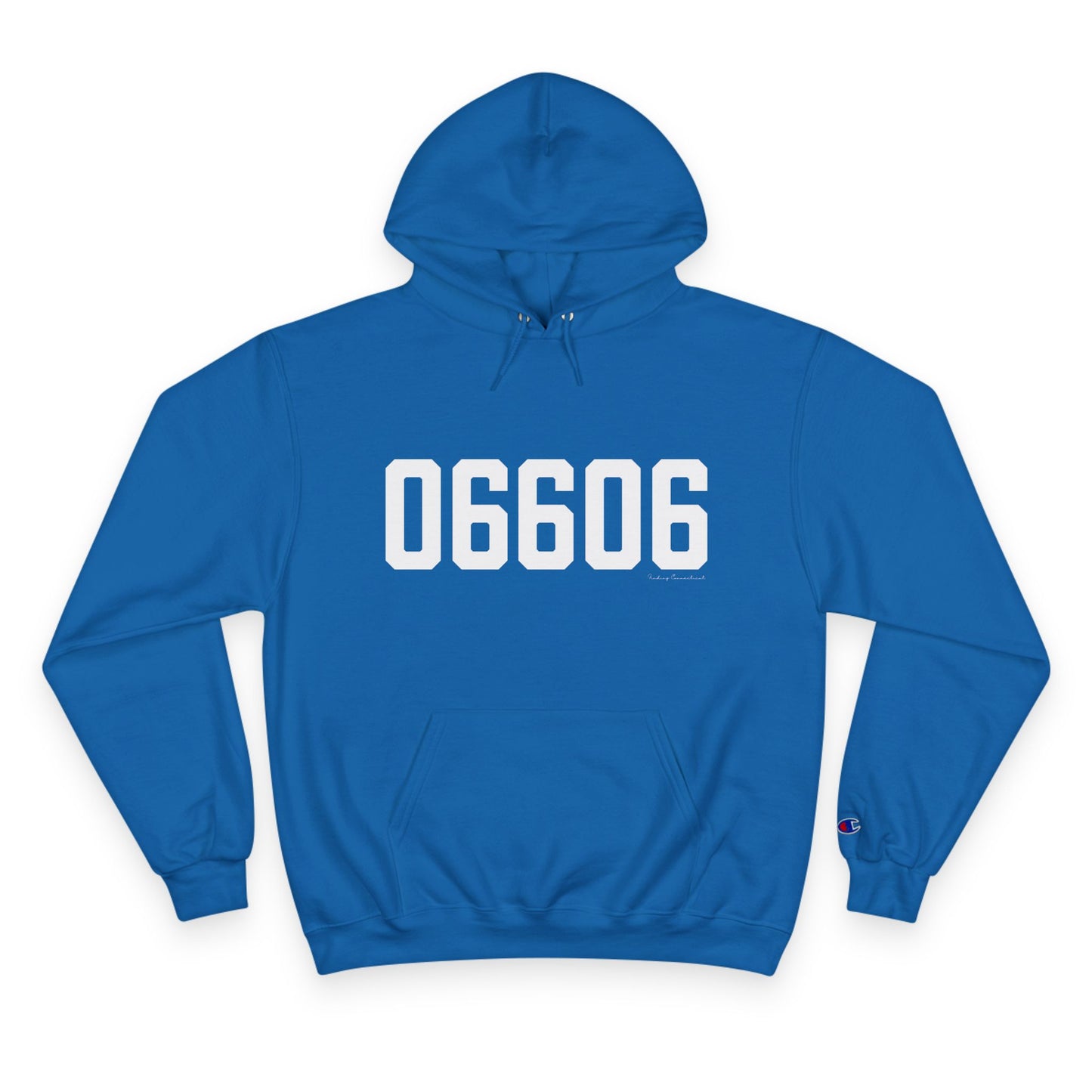 06606 Bridgeport CT Zip Code Champion Hoodie Sweatshirt