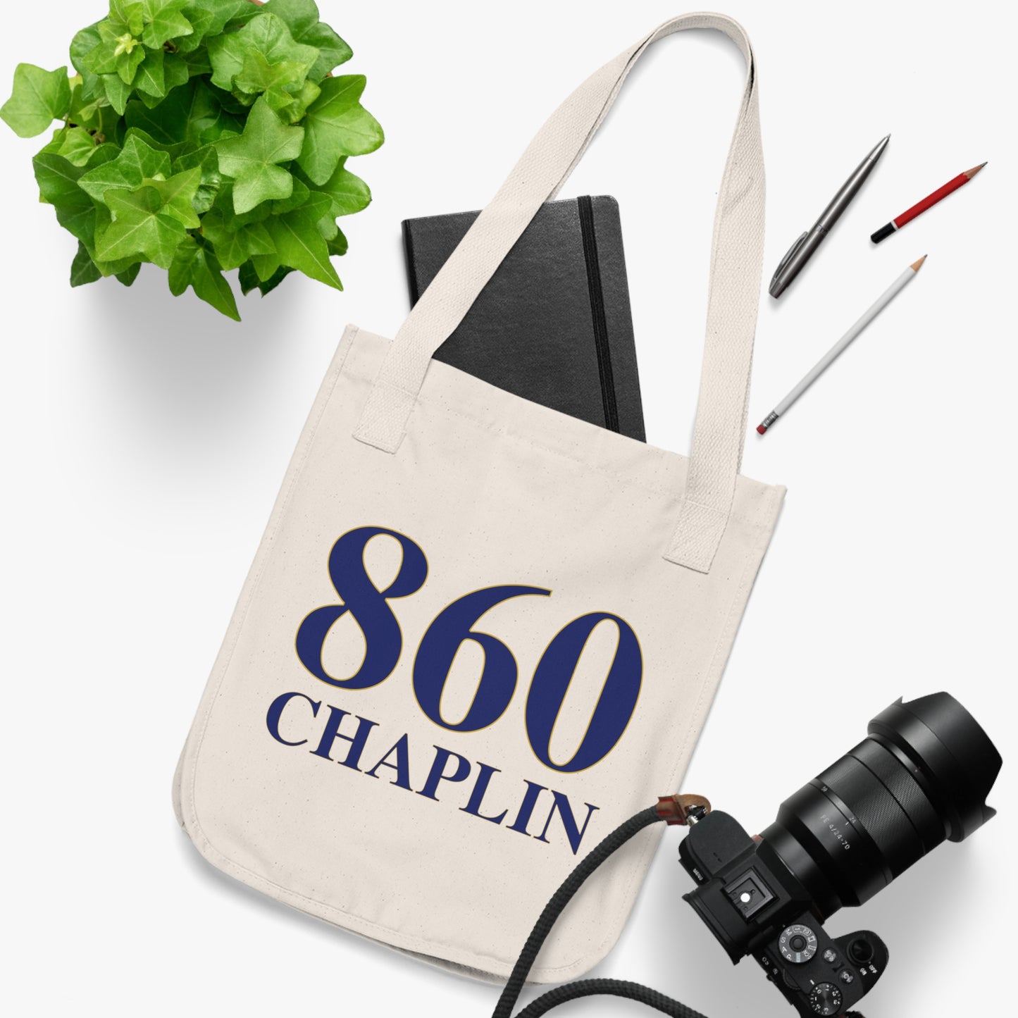 860 Chaplin Organic Canvas Tote Bag