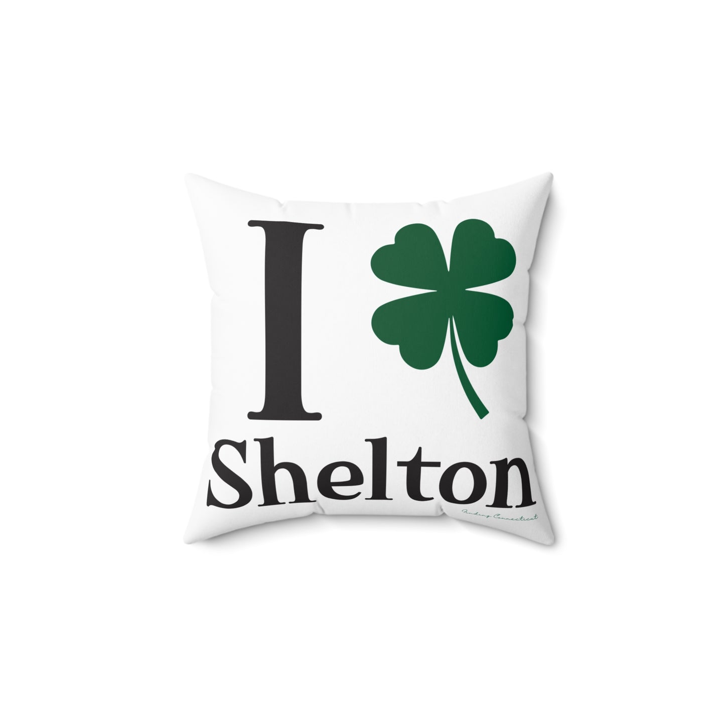 I Clover Shelton Spun Polyester Square Pillow