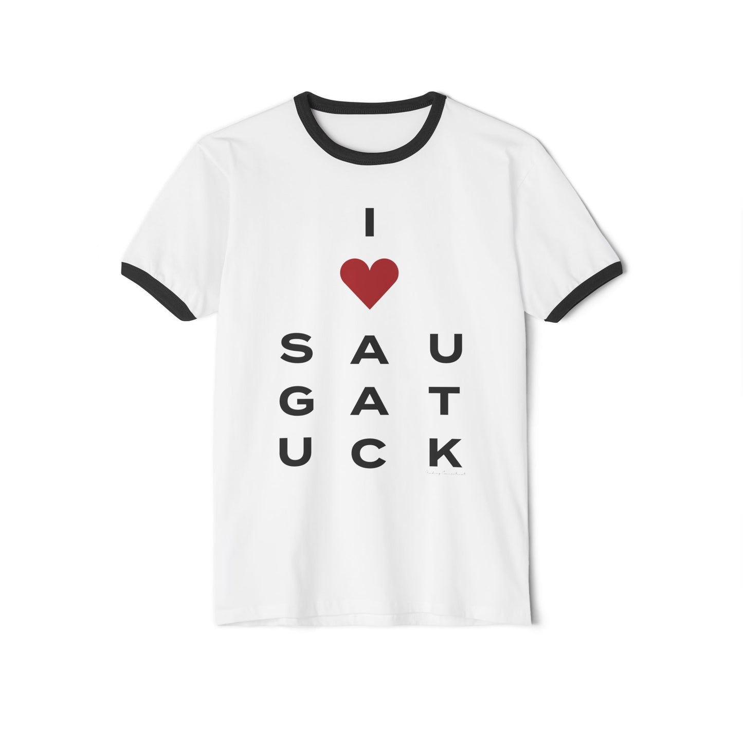 Saugatuck Vision Unisex Cotton Ringer T-Shirt
