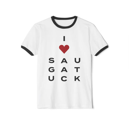 Saugatuck Vision Unisex Cotton Ringer T-Shirt
