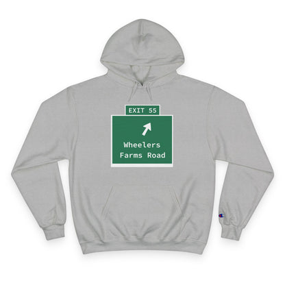 Vintage WCP Exit 55 Sign Champion Hoodie