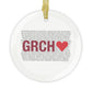 Greenwich Love Glass Ornaments