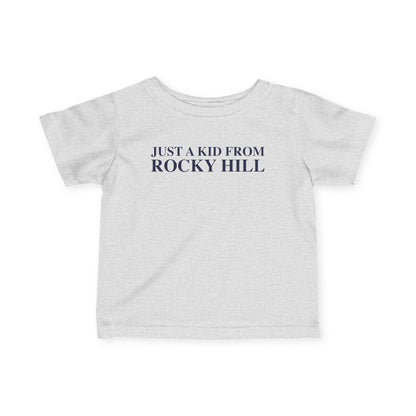 Just a kid from Rocky Hill Infant Fine Jersey T-Shirt
