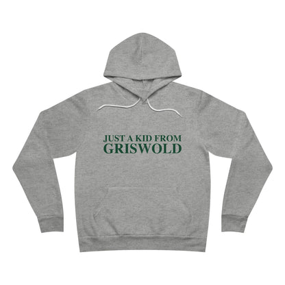Just a kid from Griswold Unisex Sponge Fleece Pullover Hoodie