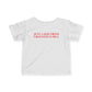 Just a kid from Greenfield Hill Infant Fine Jersey T-Shirt