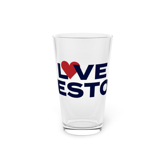 Love Weston Pint Glass, 16oz