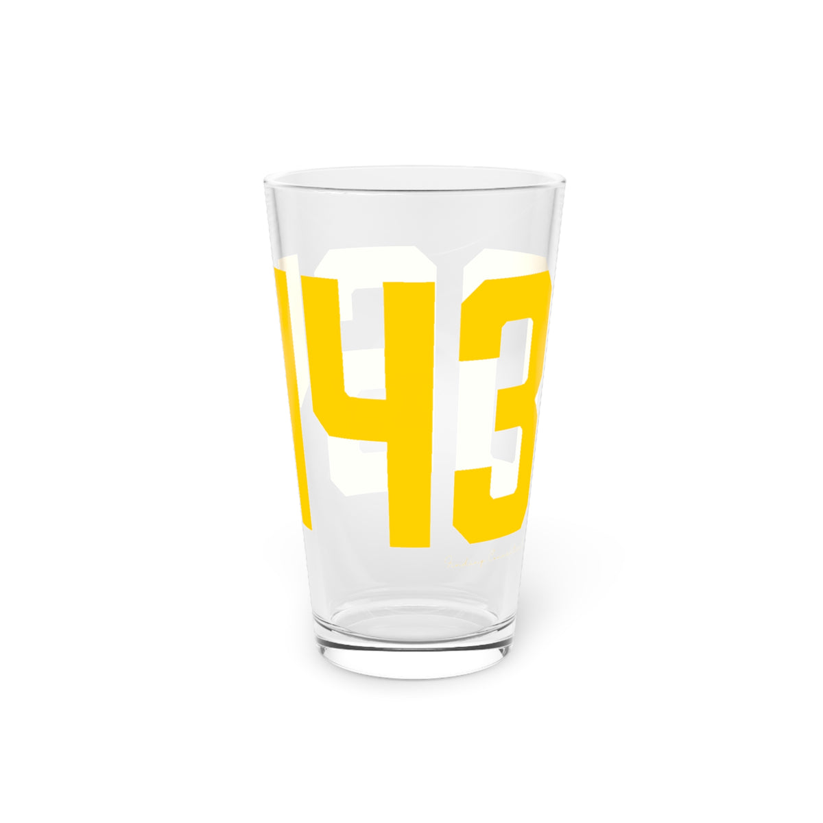 06443 Madison Connecticut Zip Code Pint Glass, 16oz