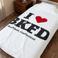 I Heart BKFD Velveteen Plush Blanket
