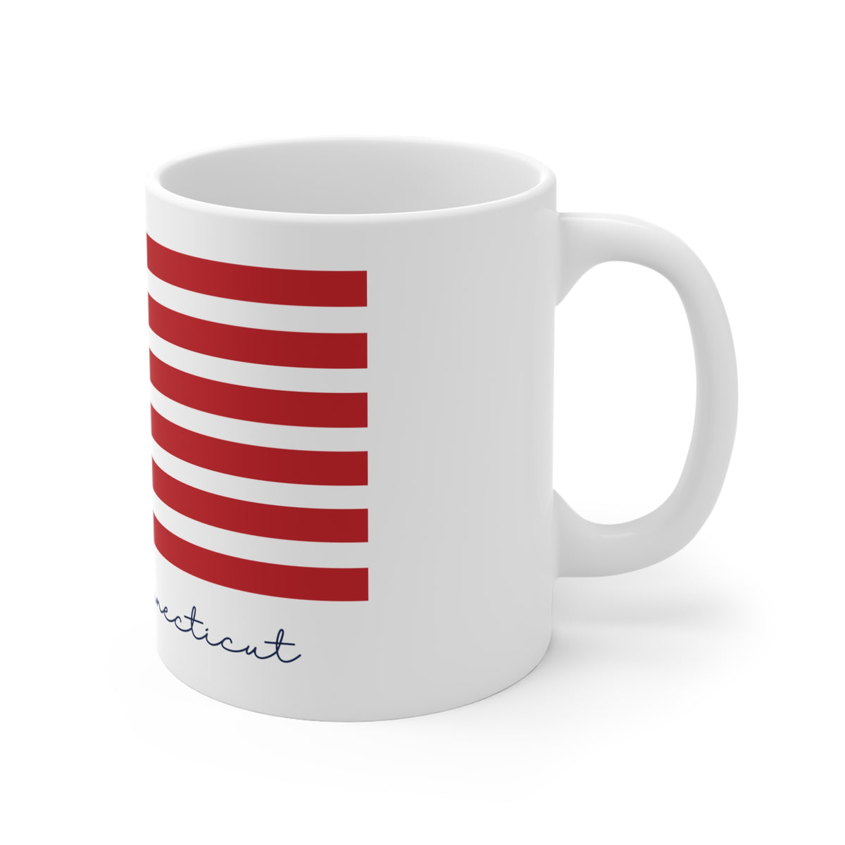 Portland Connecticut Connecticut Flag Mug 11oz