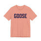 Goose Zip Code Blue & Purple Unisex Jersey Short Sleeve T-Shirt