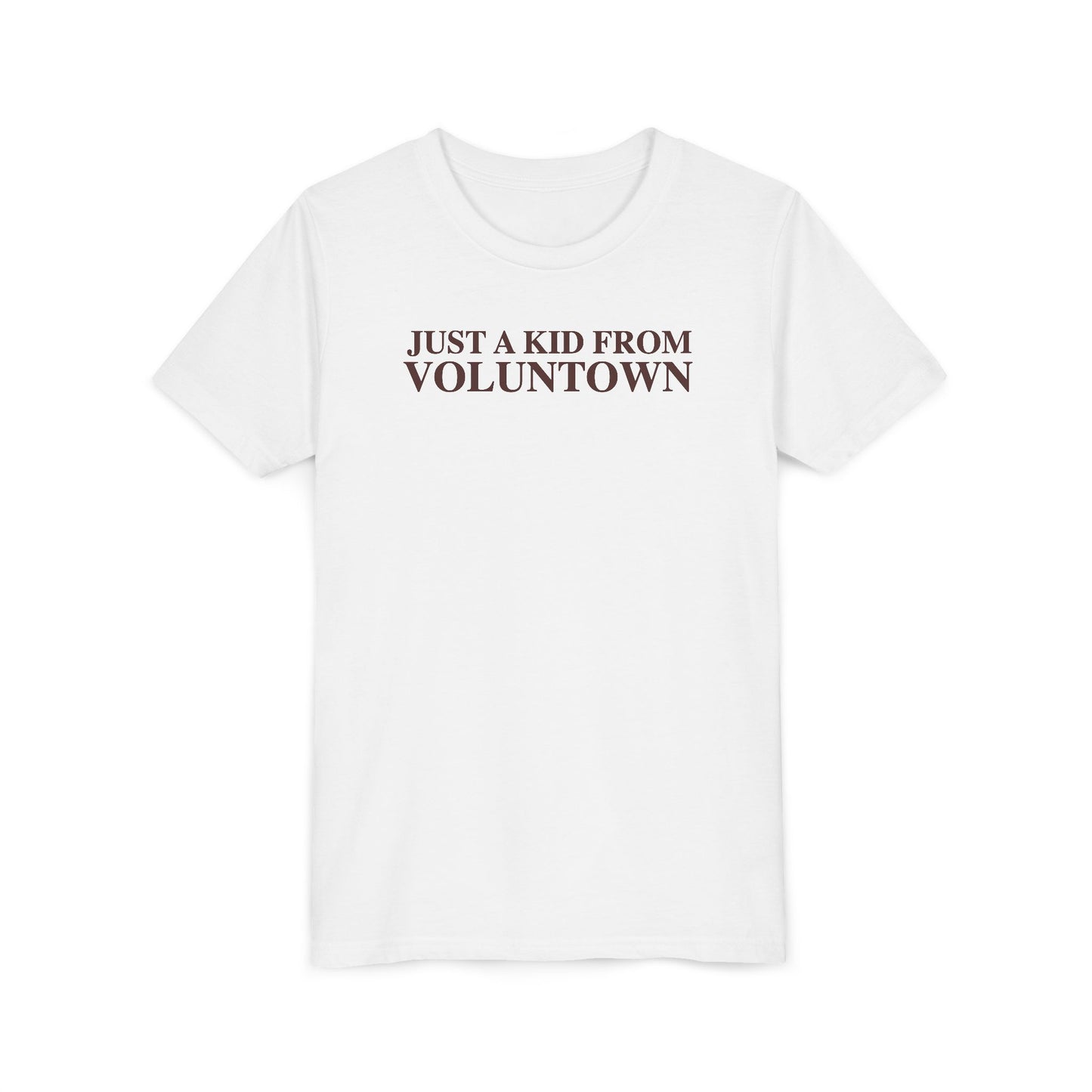 Just a kid from Voluntown Youth Short Sleeve T-Shirt