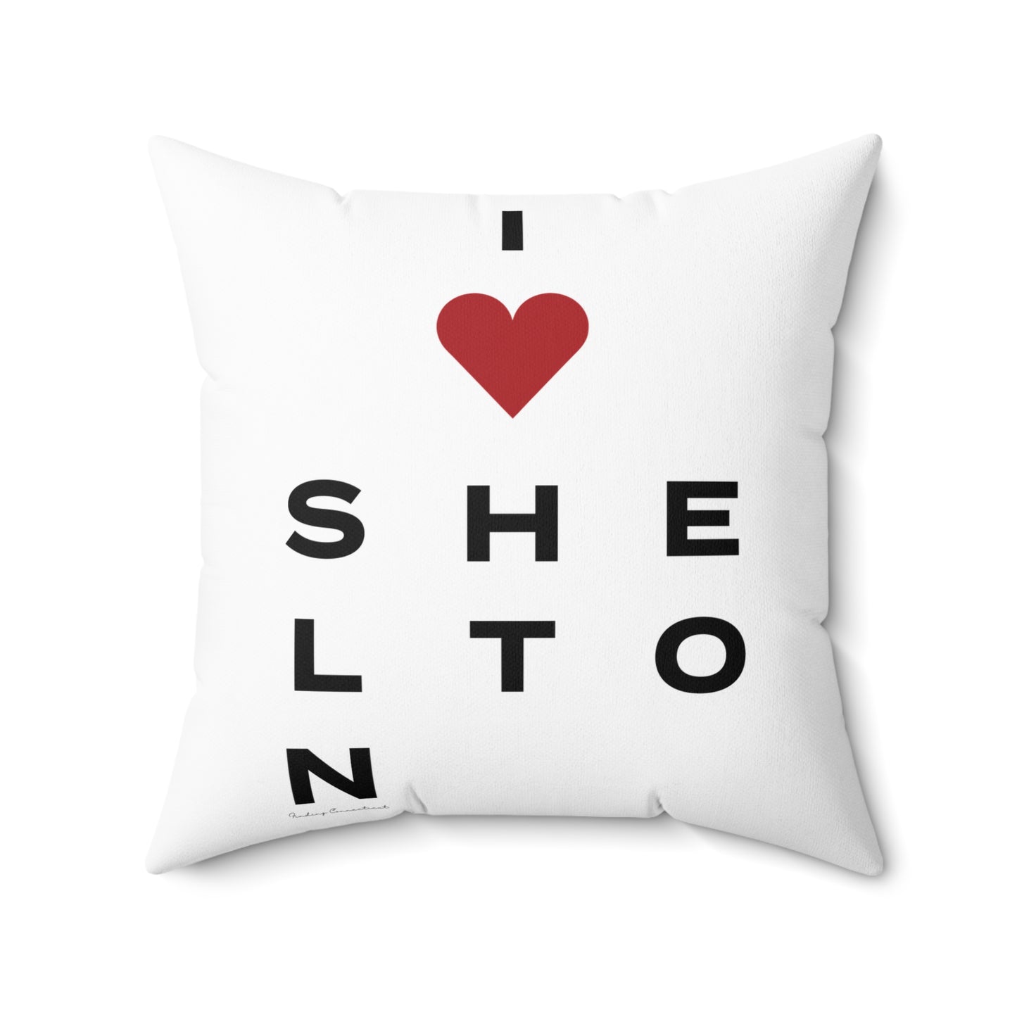 Shelton Vision Spun Polyester Square Pillow